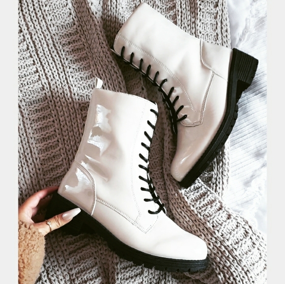 🆕️Wish List collection// stone combat boot - Picture 2 of 9